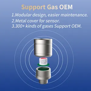 FANO באינטרנט קבוע גלאי גז Phosphine גז analyzer חיישן עם קול ואור אזעקה 4-20mA/RS485 פלט