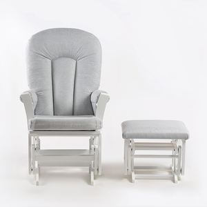 Competitive Price Rocking Lounge <b>Chair</b> Rocking <b>Chair</b> Upholstered Comfort Glider Rocker for Breastfeeding - Product Image 5