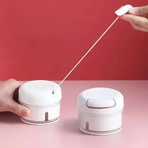 Prensa de Ajo 3 en 1, Picadora de Ajo y Cebolla, Molinillo de Carne Manual Multifuncional, Triturador, Utensilio de Cocina - Product Image 6
