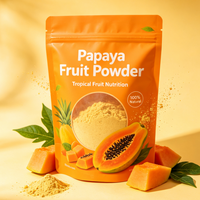 100% Natuurlijk Zuiver Hoogwaardig Natuurlijk Papajapoeder Wateroplosbaar Papajavoedingspoeder Papajavruchtenpoeder