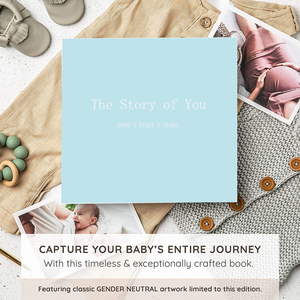 Sổ Ghi Chép Lưu Niệm Milesone Hàng Tháng Quà Tặng Trung Tính Giới Tính Cho Em Bé Sách Đơn Giản Cho Bé Trai Bé Gái Nhật Ký Năm Đầu Tiên - Product Image 5