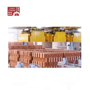 Voll automatische Vakuum-Ziegel extruder Schlamm Erde Ziegel Brenn maschine Boden Ton Ziegel herstellung Maschine