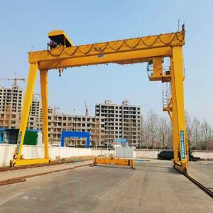 Grue <span class=keywords><strong>portique</strong></span> à double poutre robuste pour l'entrepôt d'une usine sidérurgique, levage industriel 50 tonnes - Product Image 1