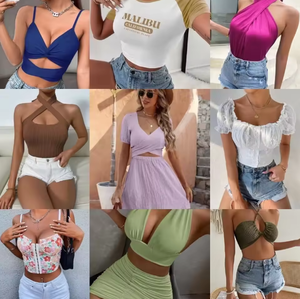 Liquidation Lin : Vêtements pour femmes en gros, robes décontractées, t-shirts, emballage mixte, livraison aléatoire, vêtements en stock - Product Image 4