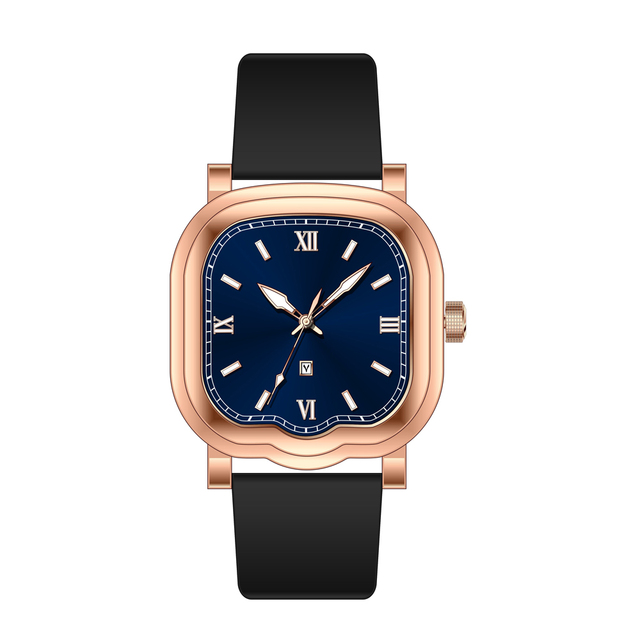 Hot Selling Unisex Luxury Quartz Fashion Business Oval Sapphire Crystal 50M Waterproof Watches