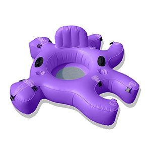 Personalizzato ispessito PVC gonfiabile ornitorinco piscina anello galleggiante per adulti tubo di nuoto di plastica durevole acqua per feste giocattoli - Product Image 5