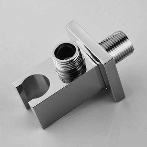 Connecteur de tuyau de douche carré en laiton de 1/2 pouces coude <span class=keywords><strong>d</strong></span>'alimentation murale avec support de douche à main montage mural rond sortie <span class=keywords><strong>d</strong></span>'<span class=keywords><strong>eau</strong></span> Union de <span class=keywords><strong>goutte</strong></span> - Product Image 5