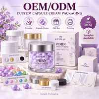 Crème Visage en Capsules PDRN NAD+ Niacinamide Collagène Acide Hyaluronique Hydratante Raffermissante Fabricant de Formules OEM ODM Marque Privée