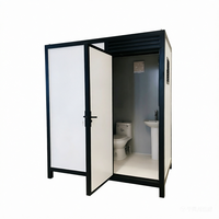 Toilettes mobiles haut de gamme avec cabine de douche, toilettes portables étanches pour la plage, les sites touristiques et le jardin