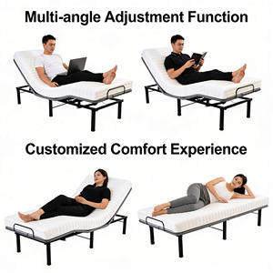 Struttura Letto in Metallo Regolabile con Telecomando Wireless |   Silenzioso e Durevole |   Letto King/Twin Size |   Garanzia di 3 anni |   per Appartamenti Urbani e Hotel - Product Image 4