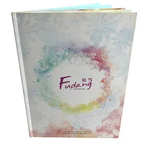 Luxury hardcover book printing factory softcover books Catalog Booklet A4 Coloring Brochure Product Catalog custom printing