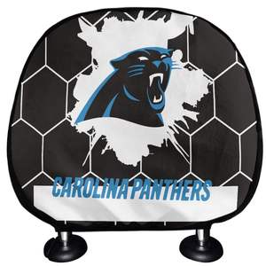 Carolina Panthers sarung bantal mobil kipas api 32 nflteam kustom sarung bantal mobil kualitas tinggi sarung sandaran kepala kursi mobil - Product Image 1