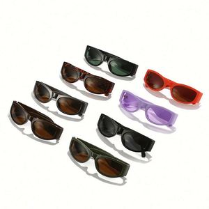 Gafas de Sol Cuadradas Y2K Verdes de Moda 2022 al por Mayor, Gafas de Sol Rectangulares con Marco Pequeño para Mujer - Product Image 5