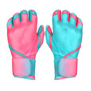 MUDASSAR SPORTS Ambidextrous Professional Baseball Batting Gloves Breathable Durable Eco-Friendly Leather Customized Size - Product Image 6