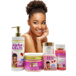 Offre Spéciale : Kit de Soins Bio à l'Arbutine Éclaircissant, <span class=keywords><strong>Anti</strong></span>-Taches et <span class=keywords><strong>Anti</strong></span>-Pigmentation, Enrichi en Collagène pour un Blanchiment Puissant - Product Image 1