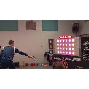 <span class=keywords><strong>Aire</strong></span> <span class=keywords><strong>de</strong></span> <span class=keywords><strong>jeux</strong></span> intérieure avec lumières LED éclatantes, <span class=keywords><strong>jeux</strong></span> <span class=keywords><strong>de</strong></span> société <span class=keywords><strong>pour</strong></span> fêtes fortes et ambiance festive - Product Image 1