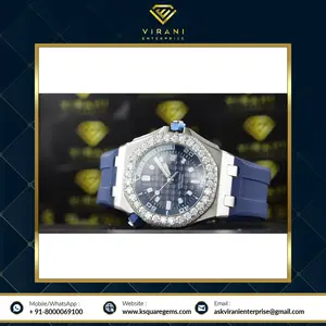 Venta al por mayor de fábrica nuevo reloj unisex impermeable elegante de lujo de acero inoxidable con doble movimiento PARA LA VENTA DE EXPORTACIÓN DE LA India - Product Image 3