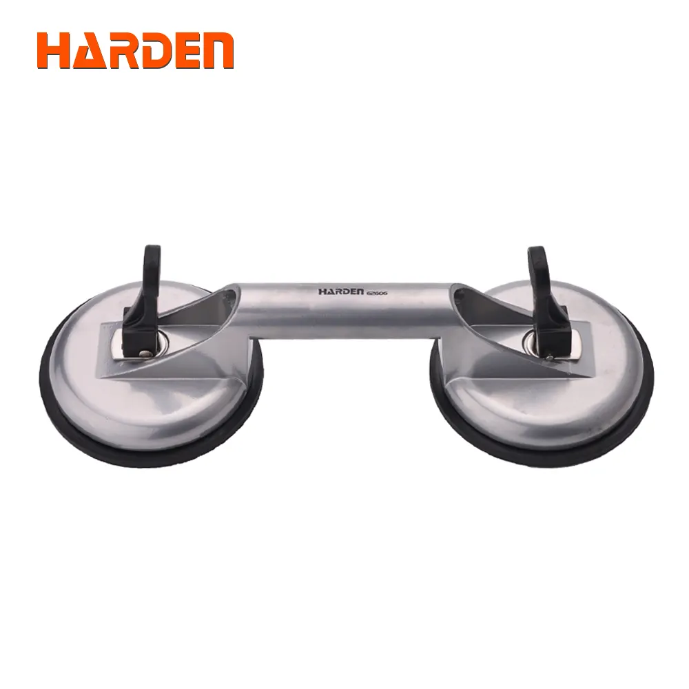 HARDEN Twin Heads Aluminum suction cup vacuum lifter car dent repair tile glass sucker