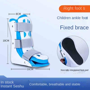 Soutien de la cheville pour enfants Protection des articulations du pied et de la cheville Bretelles de fracture Fixateurs de rééducation Attelle d'attelle - Product Image 4