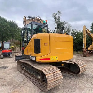 Mini Excavadora Sany 155U de 14 Toneladas, Microexcavadora Usada con Motor, Caja de Cambios, Capacidad de Cucharón de 0.55m, Bomba Hidráulica con Rodamientos PLC en Venta - Product Image 3