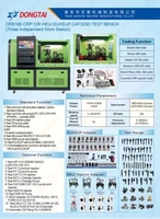 Inyector CR819S para Banco de Pruebas CRI CRP EUI EUP HEUI HEUP PT, Inyector HPI Cambox EUS1600L DONGTAI 0718 DTCN 7.5KW-35KW IP66 99/99