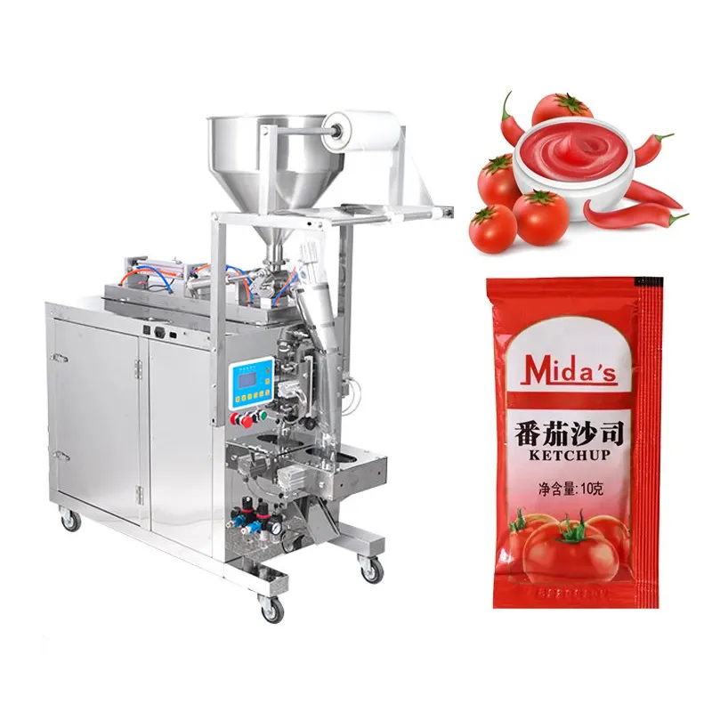 Ketchup tomato paste small sachet tomato sauce pouch packing machine