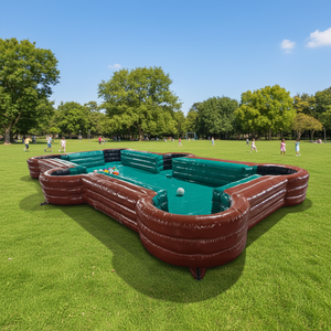 Piscina <span class=keywords><strong>de</strong></span> Fútbol Inflable, Campo <span class=keywords><strong>de</strong></span> Snooker, Billar Humano, Juego Interactivo <span class=keywords><strong>para</strong></span> Fiestas y Festivales - Product Image 4