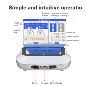 वायु दबाव मालिश मशीन प्रेसोथेरेपी लिम्फैटिक ड्रेनेज मशीन - Product Image 5