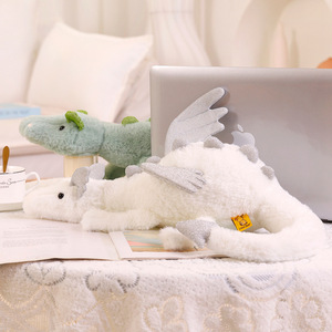 <span class=keywords><strong>Pterodactyl</strong></span> dinos bay cánh trắng rồng plushies búp bê Quà tặng màu xanh lá cây ác rồng Đồ chơi sang trọng Khủng Long Thú nhồi bông đồ chơi - Product Image 3