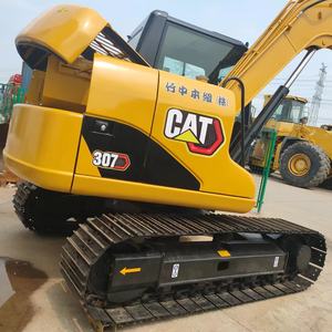 Excavatrice sur chenilles d'occasion CAT 307D, 7 tonnes, pour terrains d'excavation petits à moyens, bon prix, excavatrice Caterpillar du Japon pour la ferme - Product Image 3