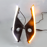 Lampu DRL LED Mobil Mazda CX-3 CX3 Tahun 2015-2019 Baru Dengan Fungsi Lampu Sein Kuning Model 2020