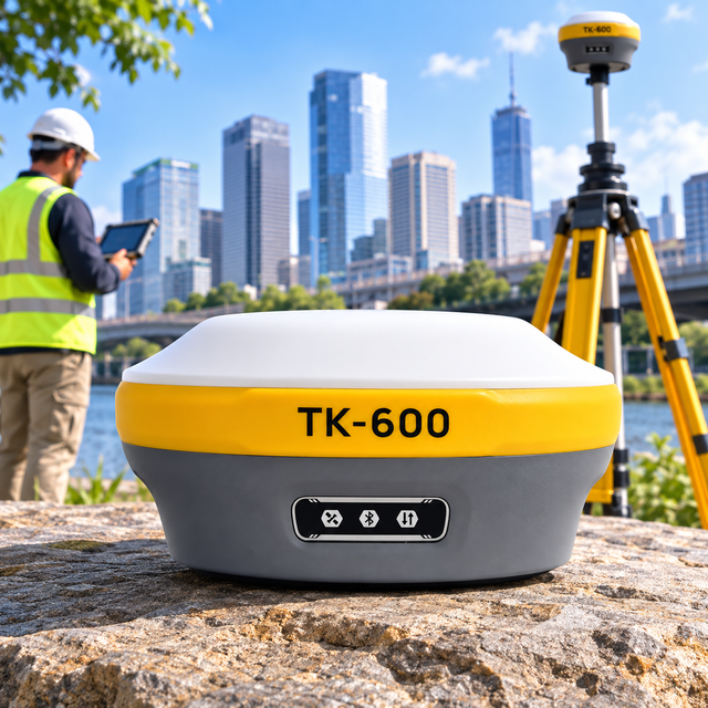 TopTech TK600 Laser GPS GNSS RTK IMU Receiver Full-constellation Survey Master GNSS RTK GPS Rover Base Station