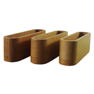 Organizador de Oficina Multifuncional de Madera Maciza de Nogal, Creativo, de Gran Capacidad, para Exhibición y Almacenamiento, Porta Tarjetas de Visita para Escritorio - Product Image 1