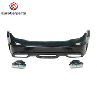 2011-2014Year Classe C W204 C63 Kit de carrosserie noir pour W204 Coupé berline Kits de carrosserie larges Systèmes de carrosserie C63 Pare-chocs de voiture