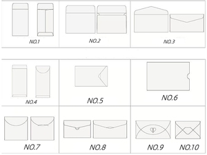 Factory Business White Envelope Customized Logo Print <b>Window</b> Envelope 10# Customized Self <b>Seal</b> Business Windowless Printed - Product Image 6