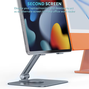 Soporte Ergonómico Plegable y Portátil para Laptop de Aluminio con Rotación de 360 Grados, Venta al Por Mayor - Product Image 5