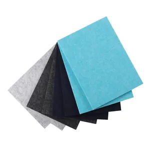 Láminas de plástico PVC personalizadas, paneles acústicos PET ecológicos con placas ignífugas y absorción de ruido a prueba de sonido - Product Image 1