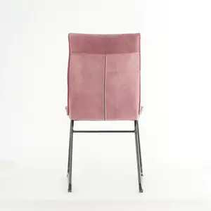 New Design Nordic Home Dinning Modern Upholstered Velvet Dining Chair