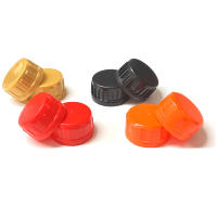 Tapas Inteligentes de Plástico PP de 39 mm y 38 mm, Negras, a Prueba de Manipulación, Antiderrames, para Botellas Industriales de Plástico a Prueba de Manipulación