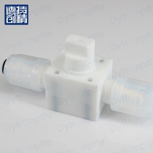 ตัววาล์ว PTFE รุ่น Dechuang DC-255 สำหรับอุตสาหกรรมเซมิคอนดักเตอร์และเครื่องมือเคมี - Product Image 1