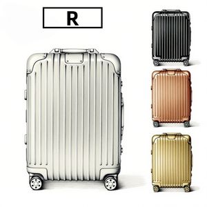 กระเป๋าเดินทางอลูมิเนียมขอบ20นิ้วแบบดั้งเดิมมีล็อค TSA จากเยอรมัน - Product Image 1