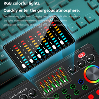 Carte son USB professionnelle M3A pour l'enregistrement, le karaoké, les podcasts, alimentation 48V, connexion BT, changement de voix - Studio musical