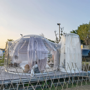 Tente à bulles avec éclairage extérieur, dix bulles transparentes pour le Camp avec maison à bulles <span class=keywords><strong>gonflable</strong></span> préfabriquée licorne - Product Image 6