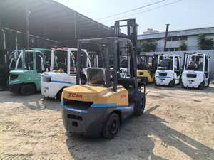 Chariot élévateur d'occasion TCM FD40 4 tonnes certifié haute qualité avec moteur, boîte de vitesses, roulement et moteur fabriqués au Japon, en promotion, prêt à être expédié - Product Image 5