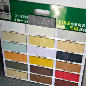 Hiện đại màu xám fibre xi măng Hội Đồng Quản trị không thấm nước hạt gỗ hiệu ứng Bảng điều chỉnh cho biệt thự bên ngoài bức tường Ốp mặt tiền nghệ thuật xây dựng - Product Image 2