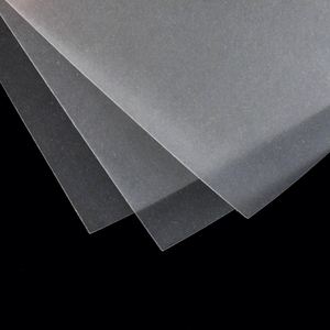Autocollant en papier sulfurisé translucide A4 (8,5 x 11 po) avec support transparent, film adhésif en papier sulfate - Product Image 3