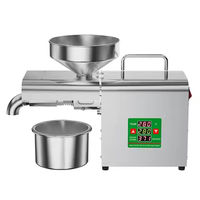 Extracteur d'huile compact 4 kg/h, facile à utiliser et adapté à un usage domestique comme extracteur d'huile d'arachide et de graines de sésame