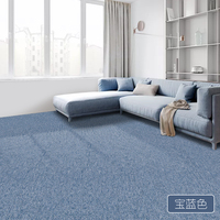 Modernes Design Ananas Getreide Teppich Marineblau Luxus Loop Pile Tufted Teppich für Wohnzimmer