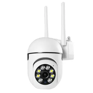 Kamera CCTV IP rumah frekuensi ganda, 5G IP dalam ruangan 1080P kamera WiFi ukuran Super Mini kubah