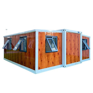 Nuevo diseño, casa de contenedores móvil expandible de 40 pies y 20 pies, casa portátil prefabricada de acero ligero de 3 dormitorios para hoteles y centros comerciales - Product Image 1